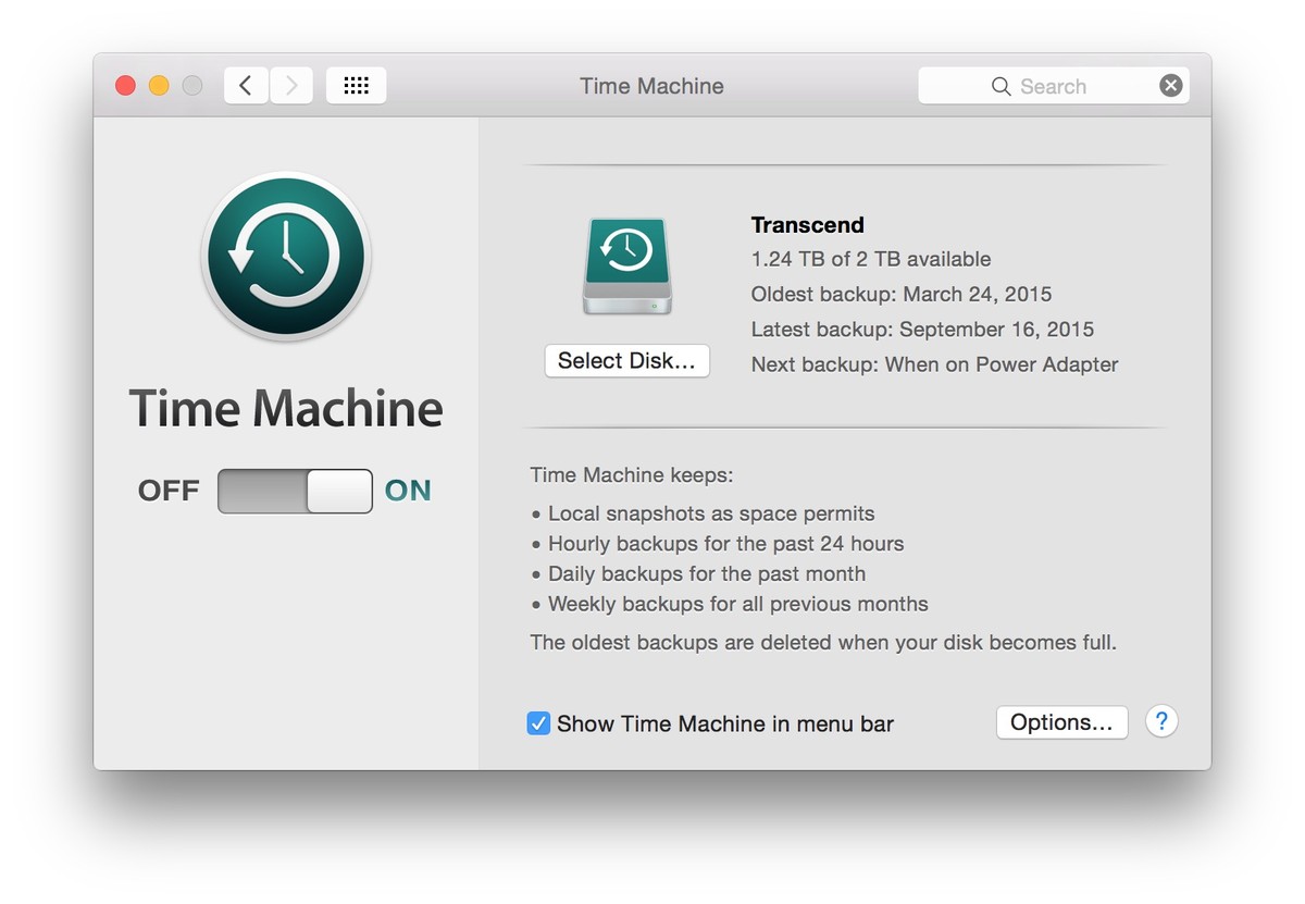 Time Machine Mac App